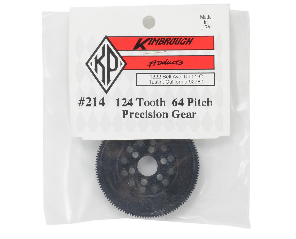 Kimbrough 214 124 Tooth Spur Gear 64 Pitch