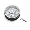 Losi LOS-2305 Rear Wheel Set, Satin Chrome: PM-SM