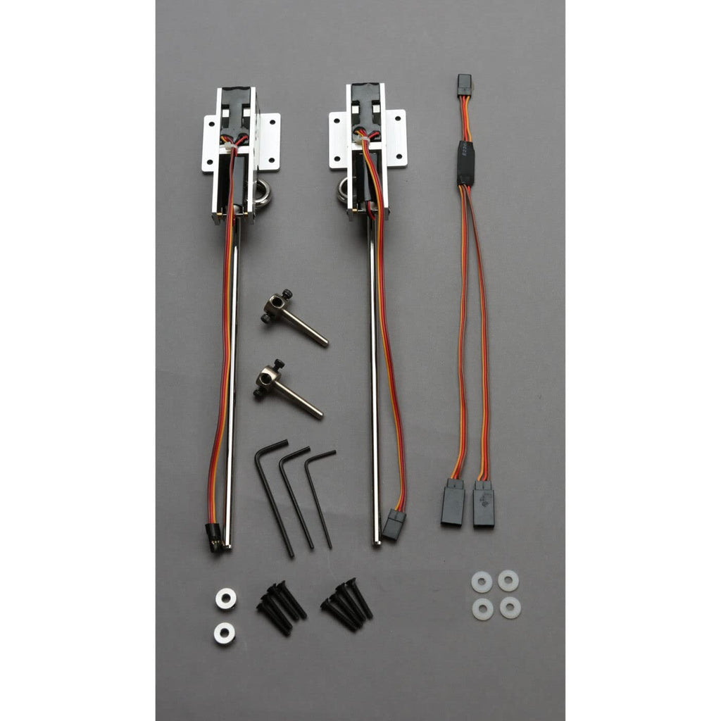 E-Flite EFLG509 Strut Ready Main Electric Retracts 60-120 81-Degree: BF109