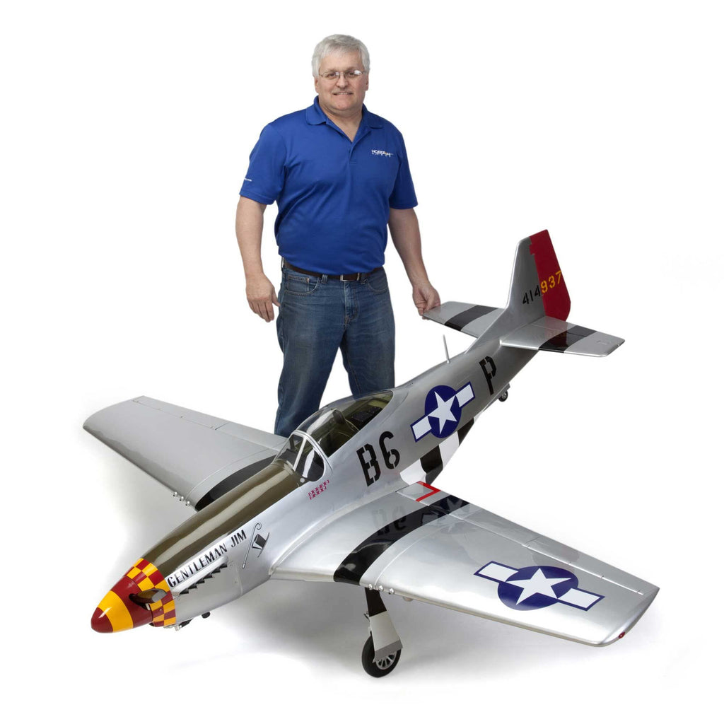 Hangar 9 4770 P-51D Mustang 60cc ARF AIrplane (2 Boxes)