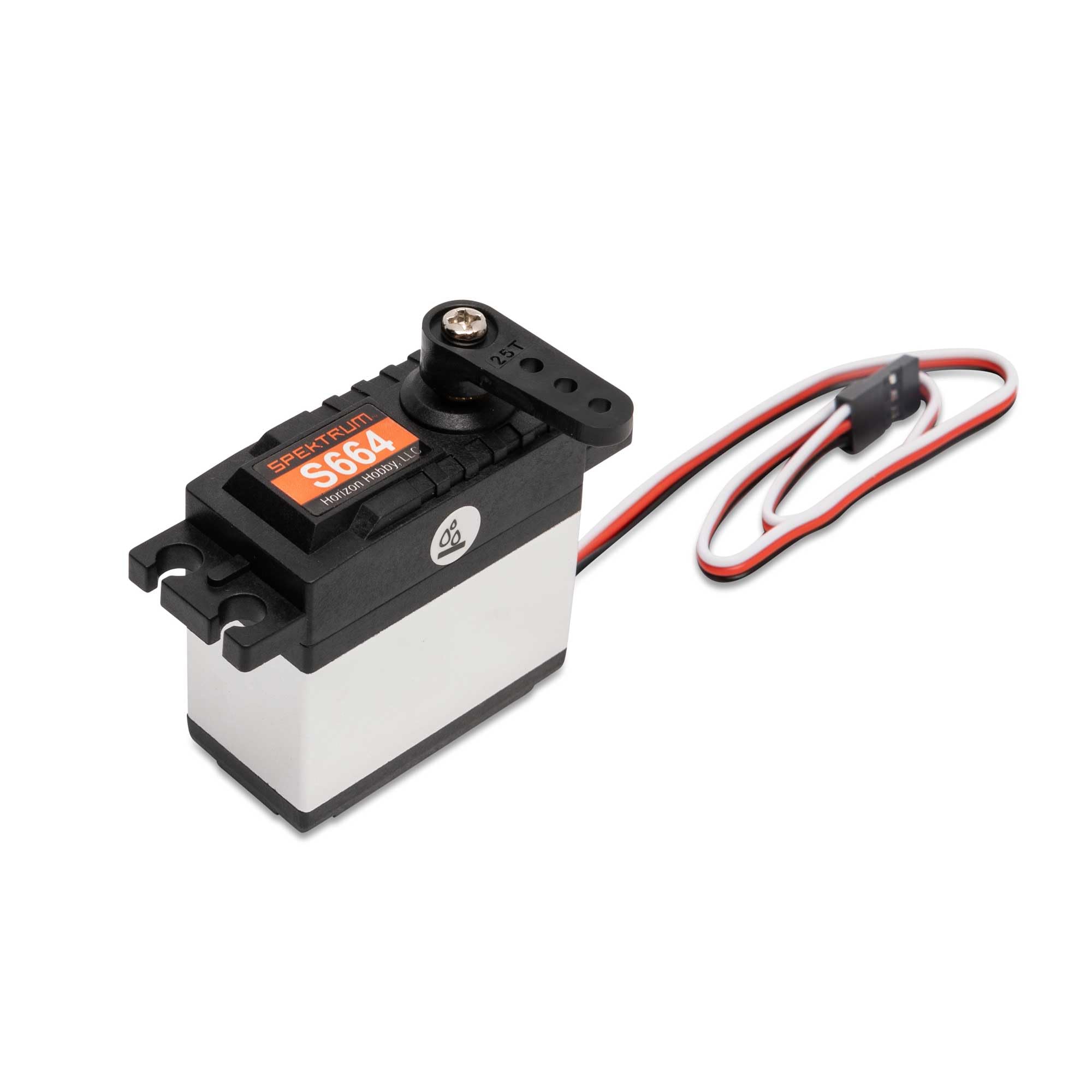 Spektrum S664 S664 Metal Gear Servo 25T, WP