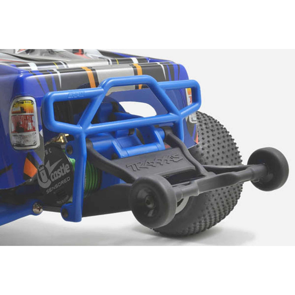 RPM 70812 Rear Bumper, Black: Traxxas Rustler