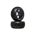DuraTrax DTXC5572 1/8 BADGER Truggy Tire C2 Mounted 0 Offset (2)