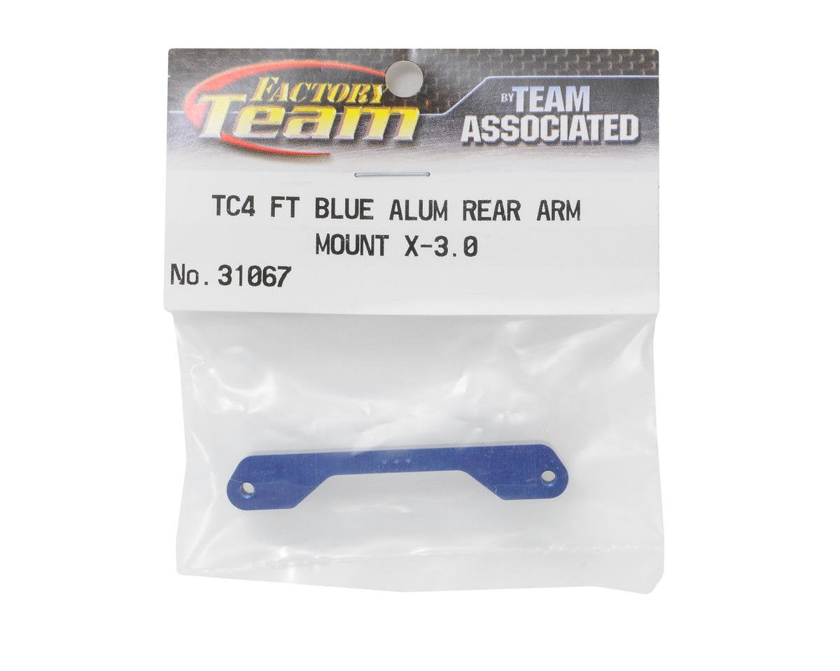 Team Associated 31067 Aluminum Rear Arm Mount X-3.0: TC4