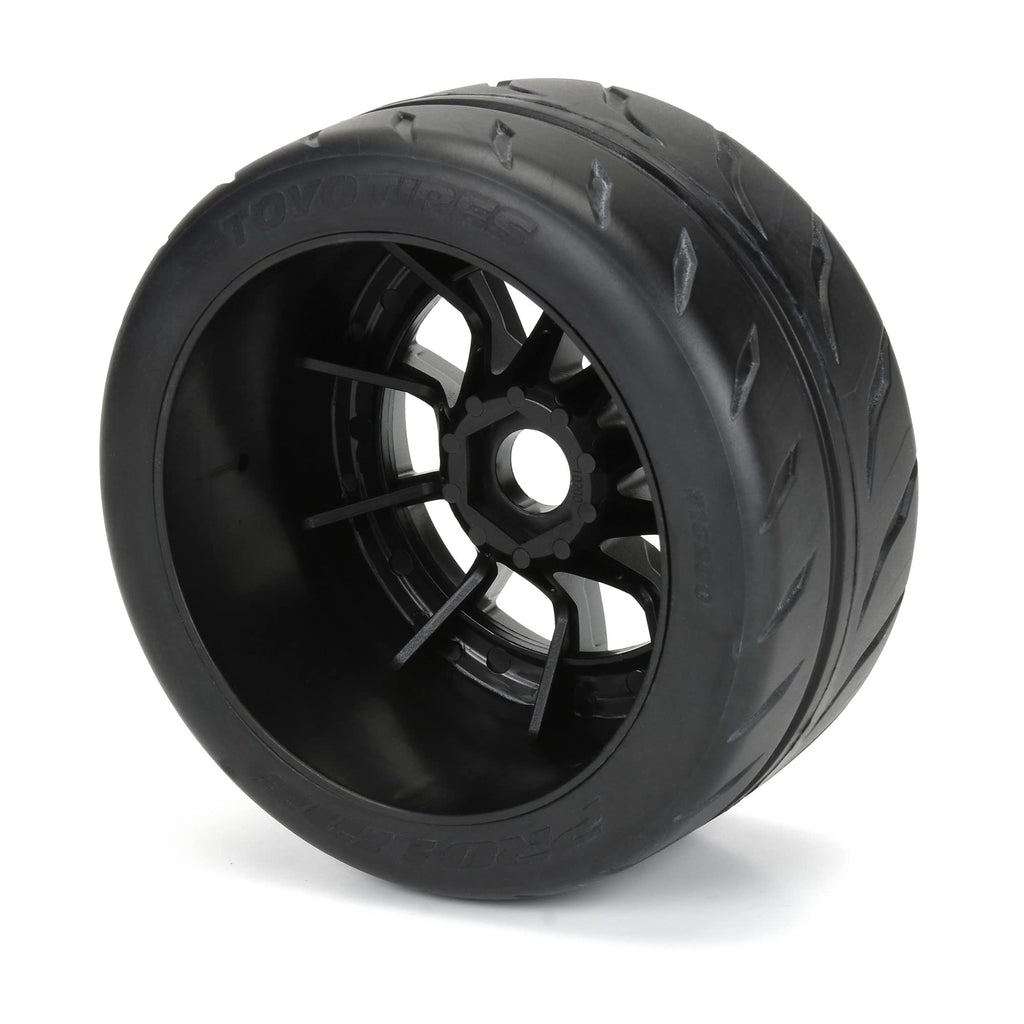 Pro-Line 1020011 1/7 Toyo Proxes R888R S3 Rear 53/107 2.9" BELTED MTD Tires 17mm Spectre (2)