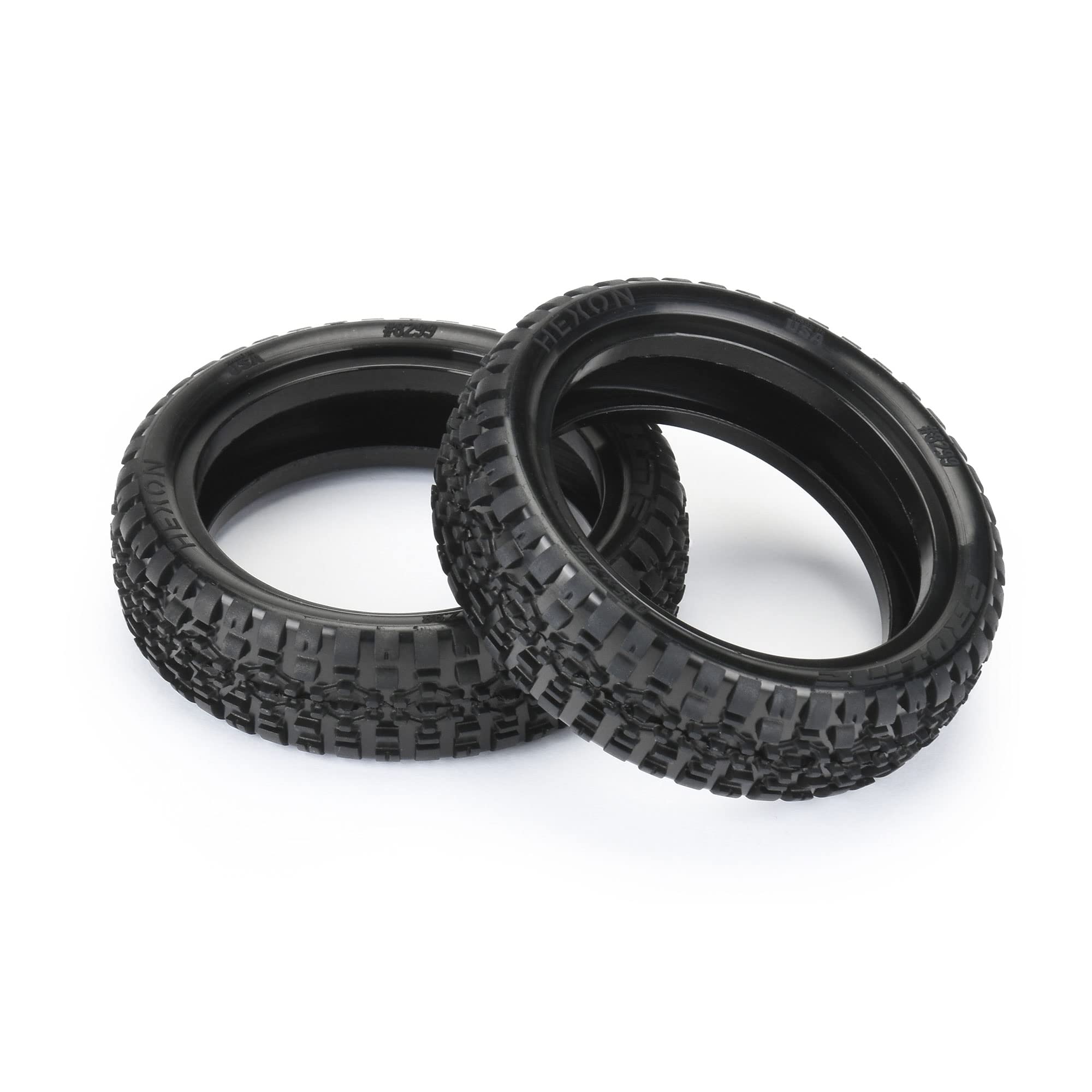 Pro-Line 8299104 1/10 Hexon Z4 2WD Front 2.2" Carpet Buggy Tires (2)