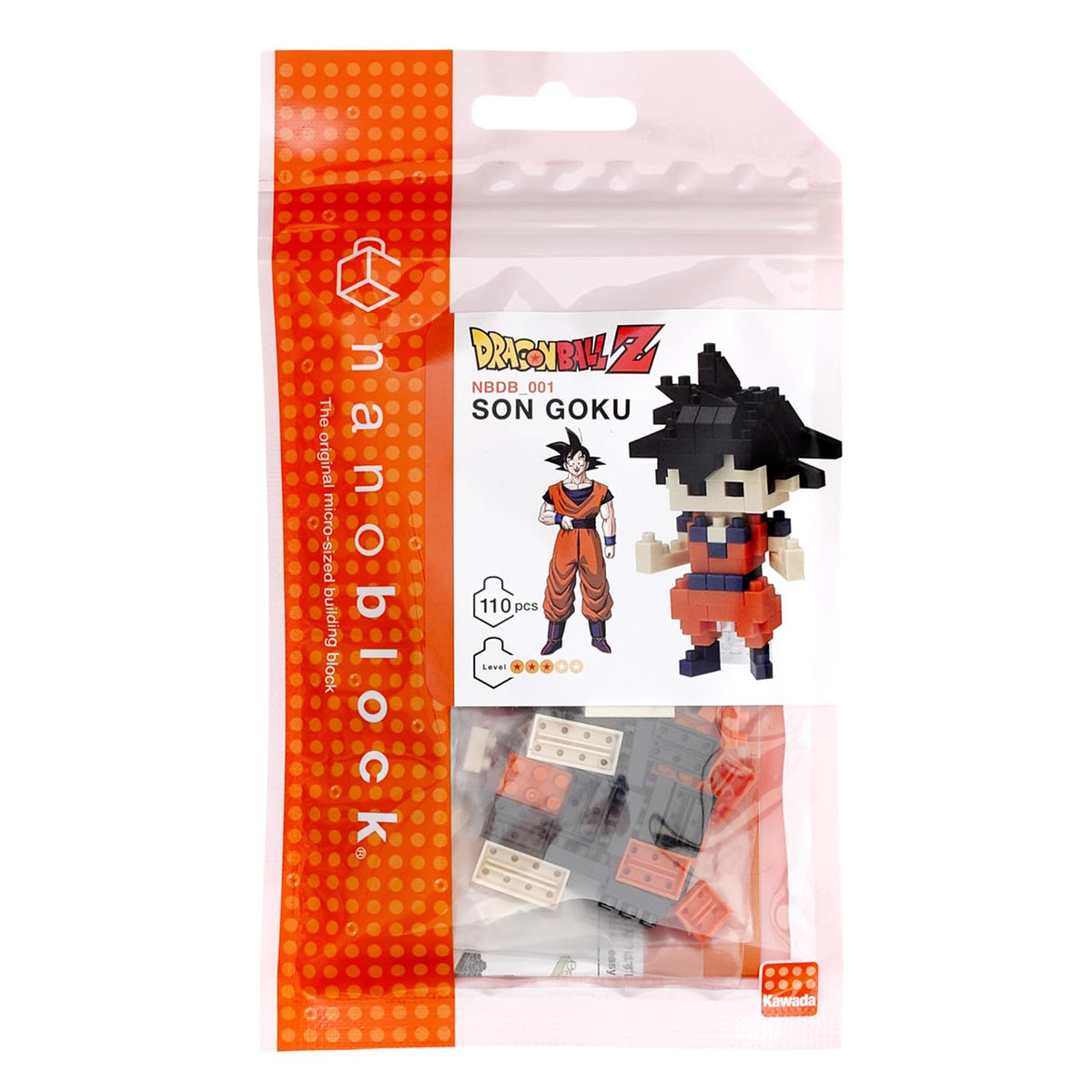 Nanoblock 21198 Son Goku "Dragon Ball Z" Nanoblock Character Collection