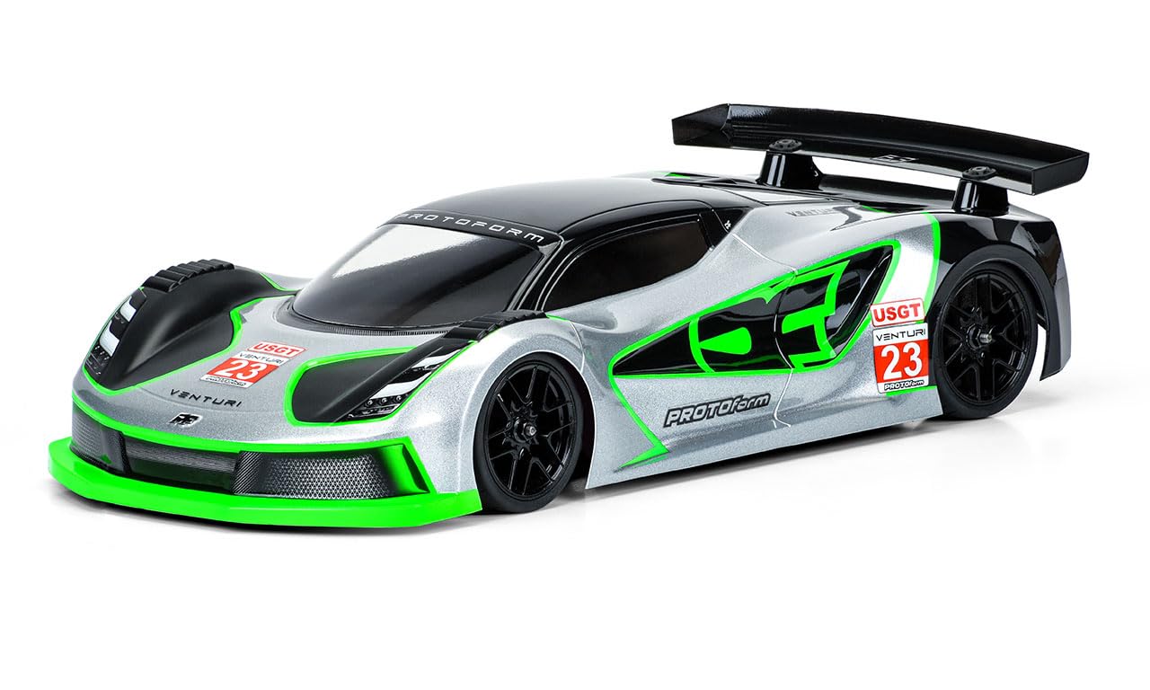 Protoform 159125 1/10 Venturi GT Clear Body for 190mm TC