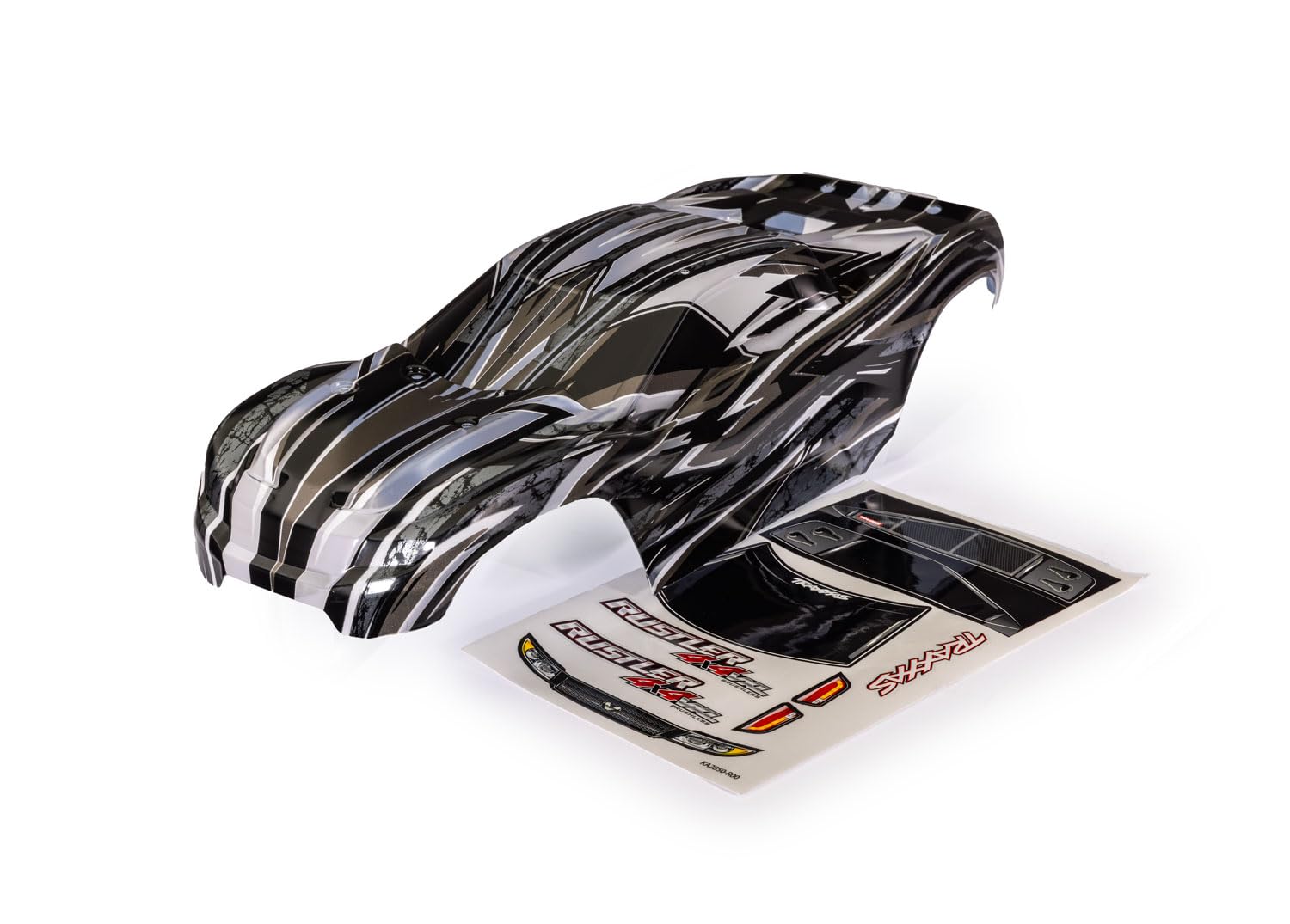 Traxxas 6785X ProGraphix Clipless Body: Rustler 4x4 VXL