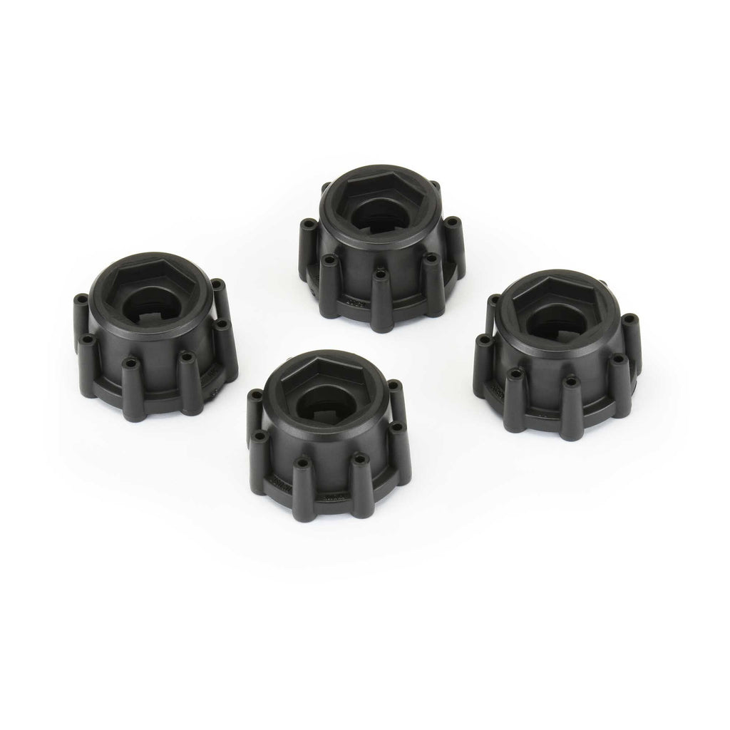 Pro-Line 634500 8x32 to 17mm Hex Adapters for 8x32 3.8" Wheels
