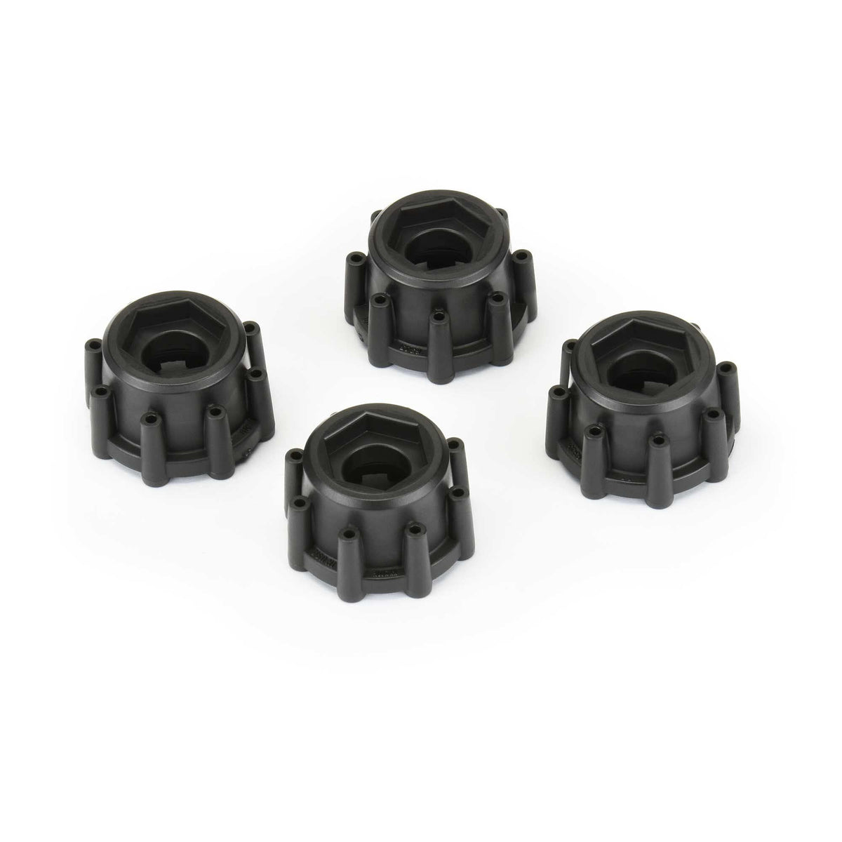 Pro-Line 634500 8x32 to 17mm Hex Adapters for 8x32 3.8" Wheels