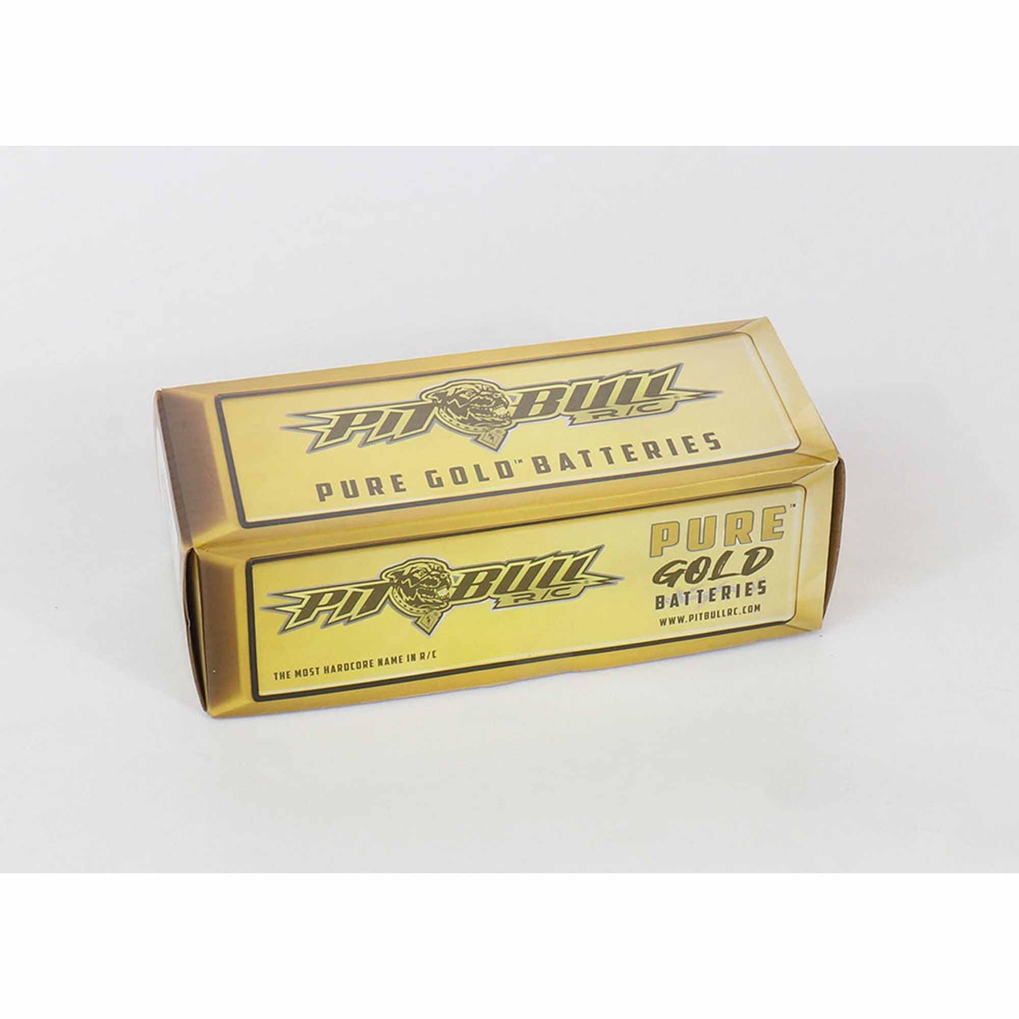 Pitt Bull PBB52A75C2S Pure Gold 7.4V 5200mAh 2S 75C L