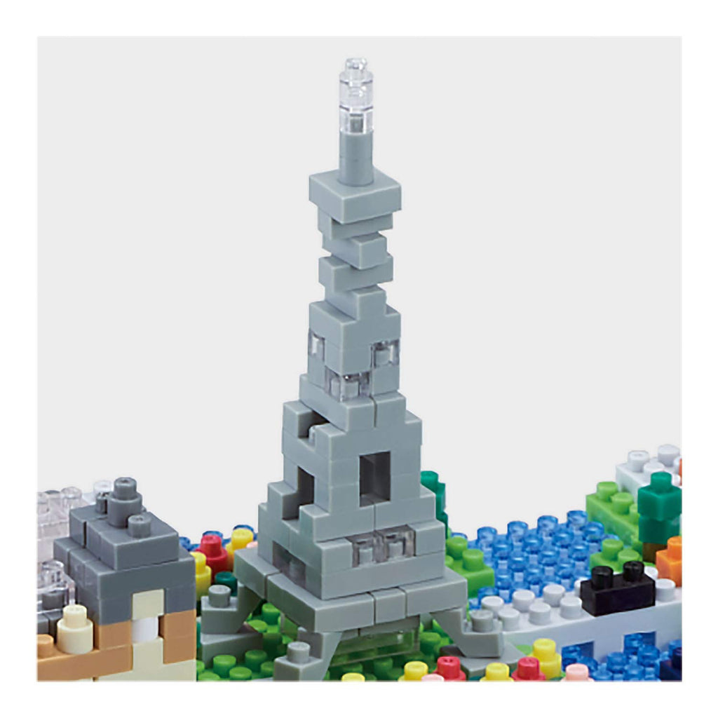 Nanoblock 21548 Paris "World Famous Cities", Nanoblock Advanced Hobby