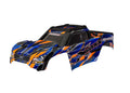 Traxxas 7867-ORNG Body Assembled, Orange: X-Maxx