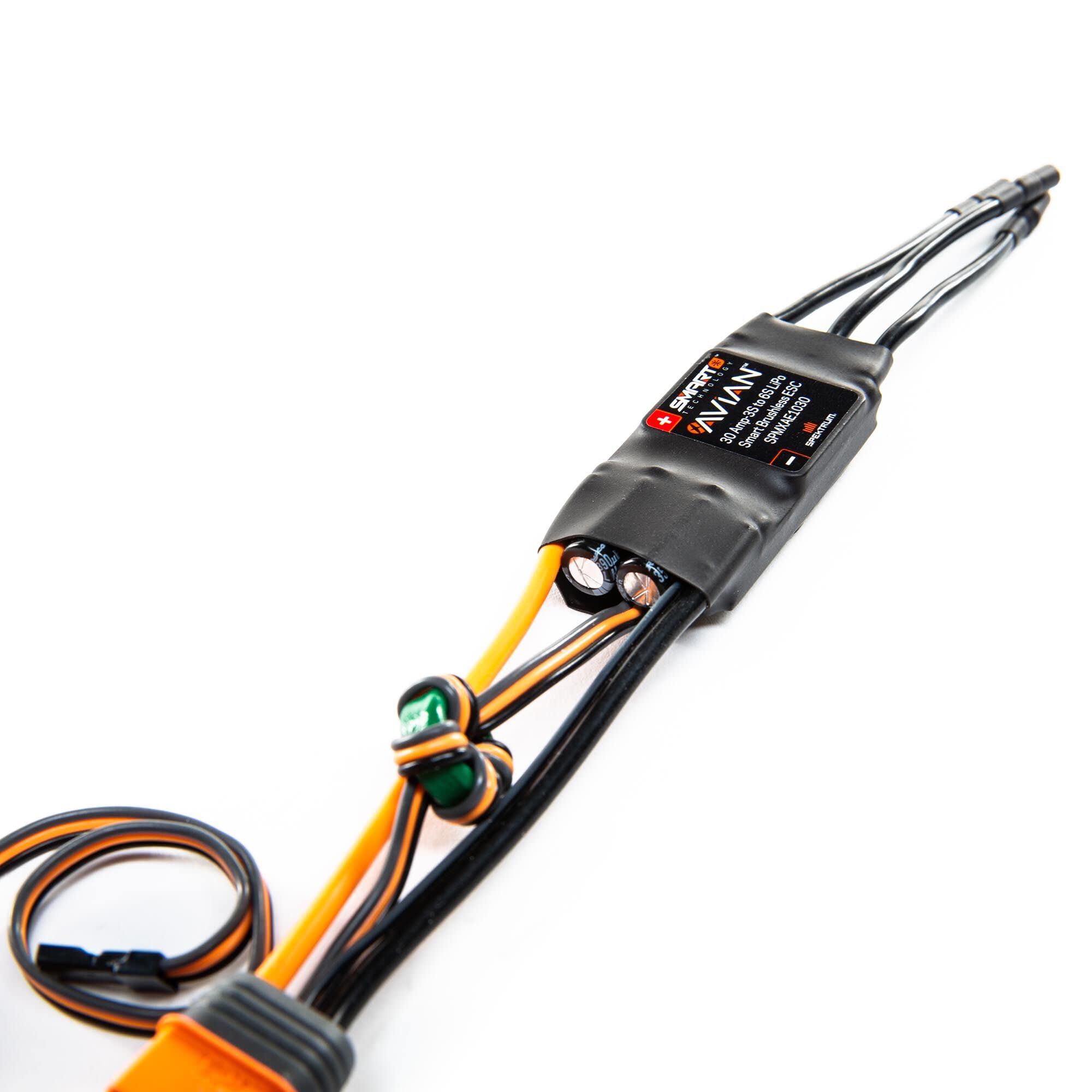 Spektrum SPMXAE1030 Avian 30 Amp Brushless Smart ESC 3S-6S