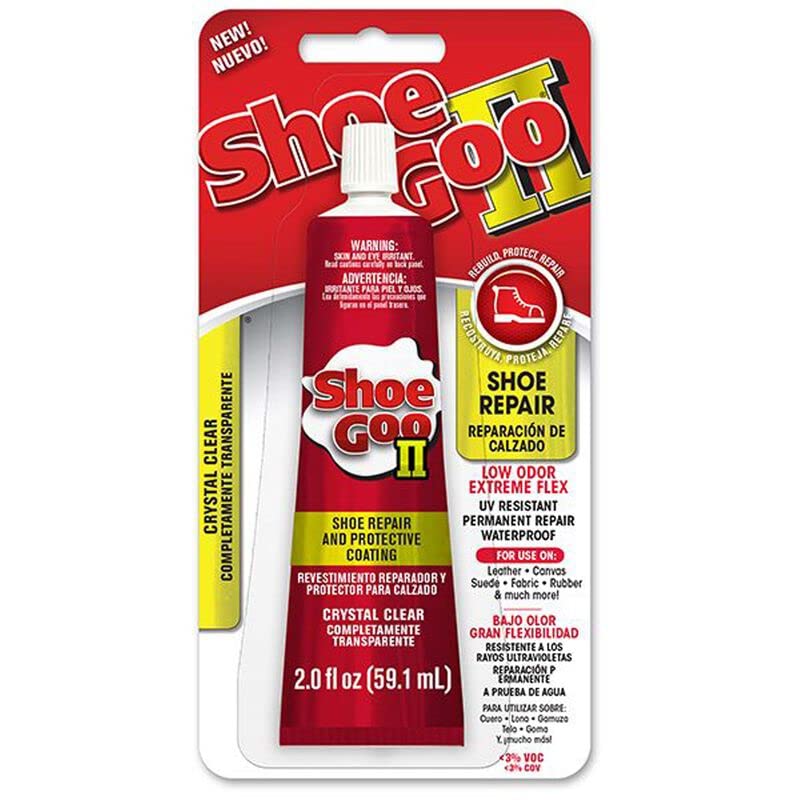 Eclectic Products 571120 Shoe Goo II Low Odor Clear, 2 oz