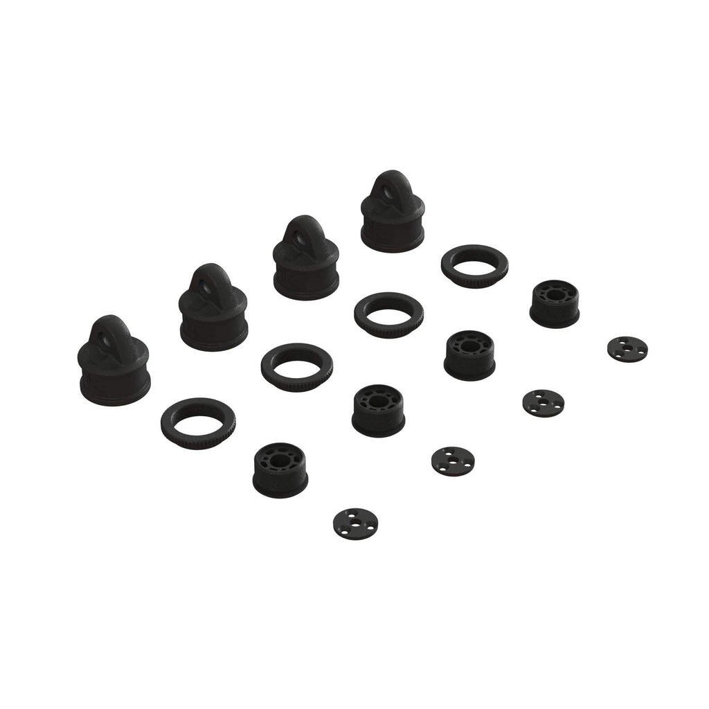 Arrma 330568 Shock Cap, Collar & Cartridge Set