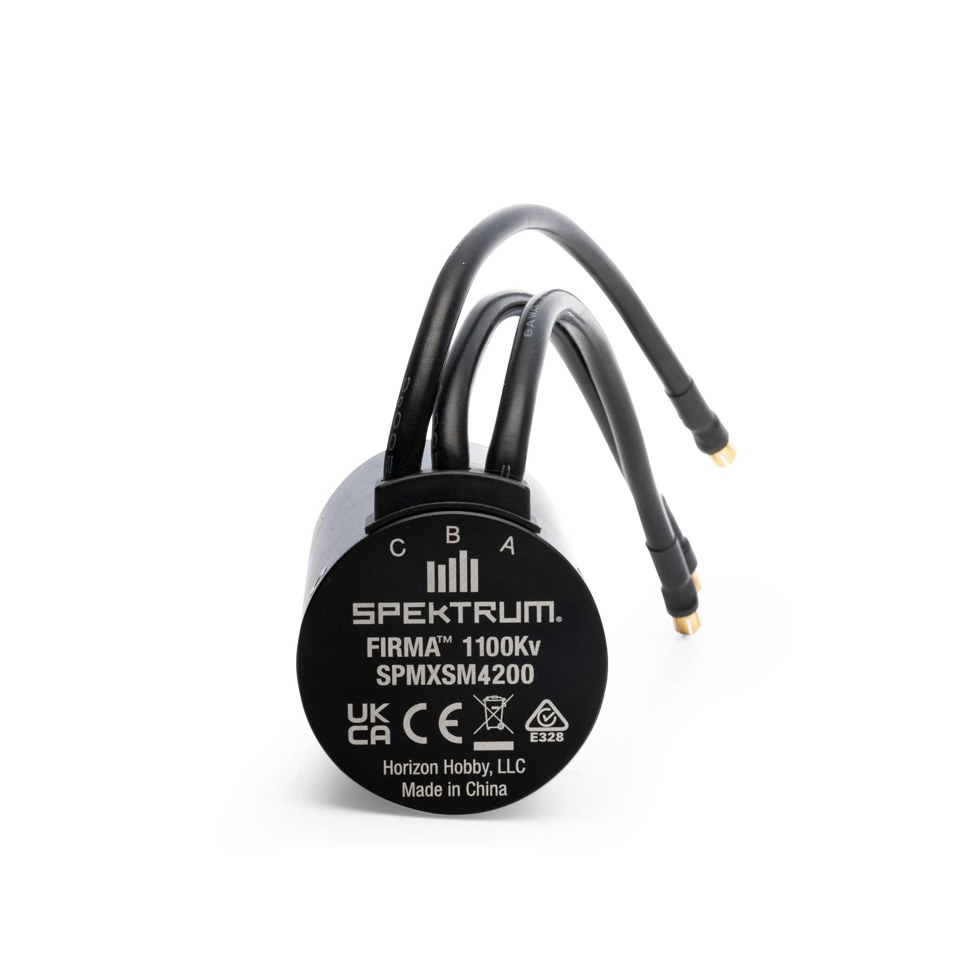 Spektrum XSM4200 Firma 5687 1100KV 4-Pole Brushless Motor: 8mm