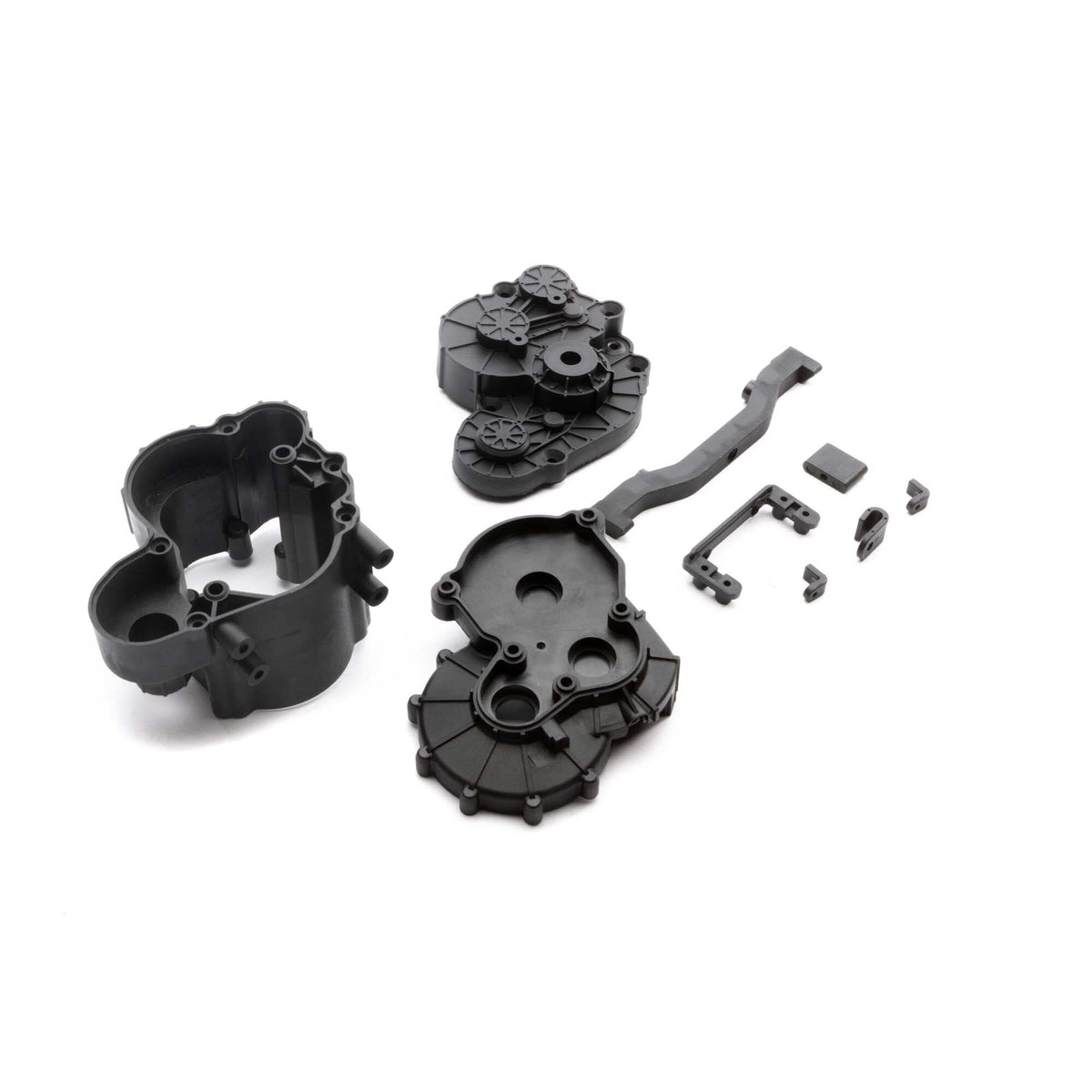 Axial AXI252013 SCX6: 2-Speed Transmission Case/Brace Set