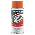 DuraTrax PC296 Polycarb RC Spray Paint, Candy Orange 4.5oz