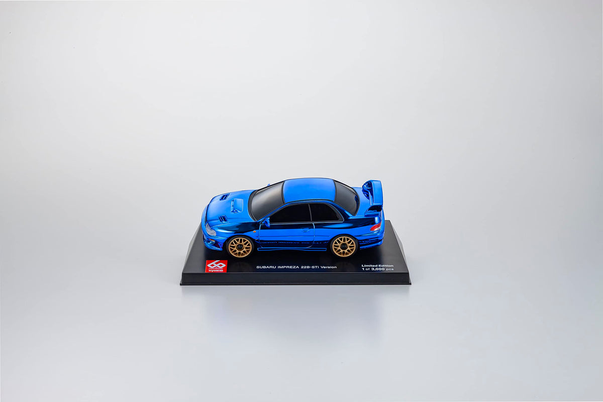 Kyosho MZP457CBL Subaru Impreza 22B-STi Chrome Blue ASC MA020 Body