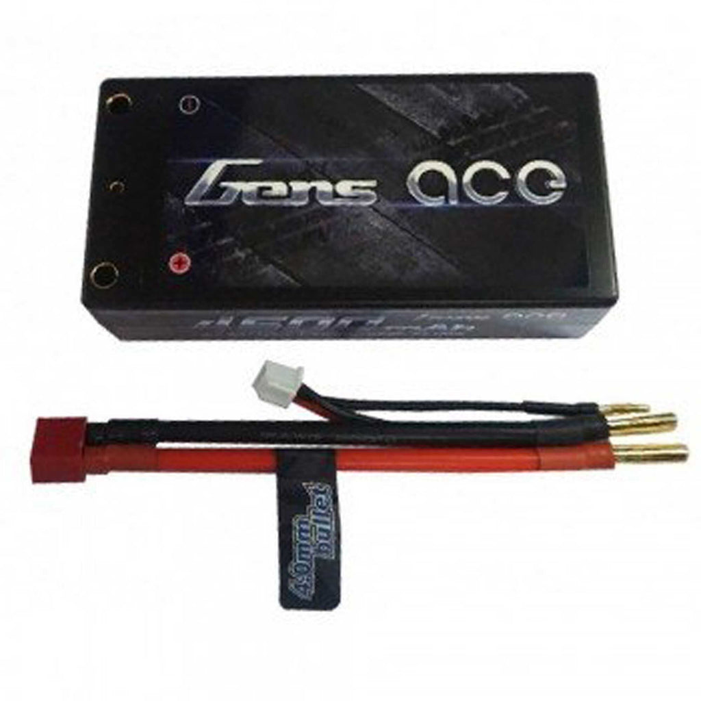 Gens Ace 46002S60D 4600mAh 7.4V 60C 2S2P Lipo Battery Shorty Pack 29#
