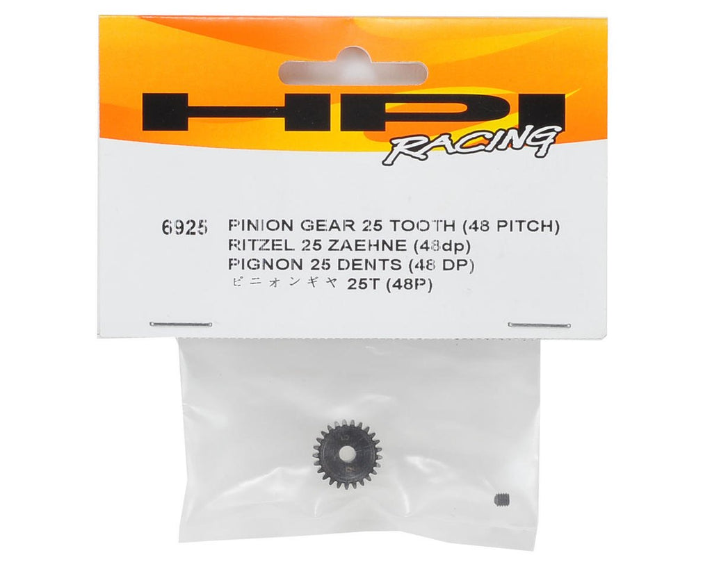 HPI Racing 6925 Pinion Gear 25 Tooth (48dp)