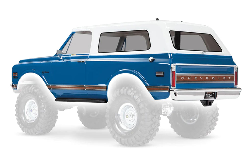 Traxxas 9111X Body, Chevrolet Blazer (1972), Complete Painted, Blue