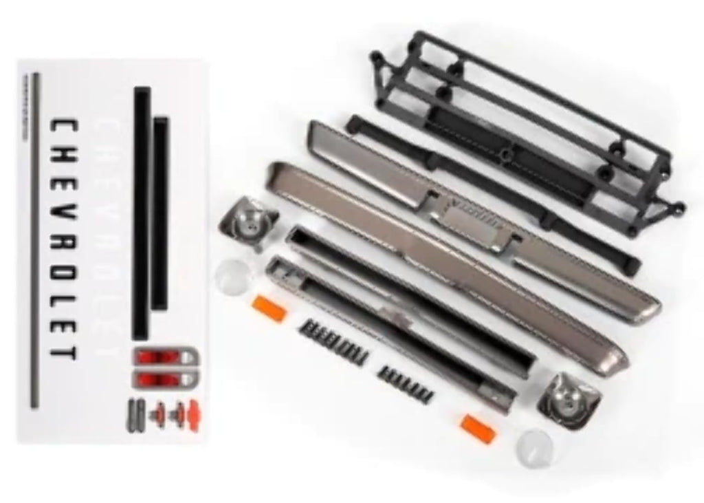 Traxxas 9415A Body Accessories, Chevrolet C10, Satin Black Chrome