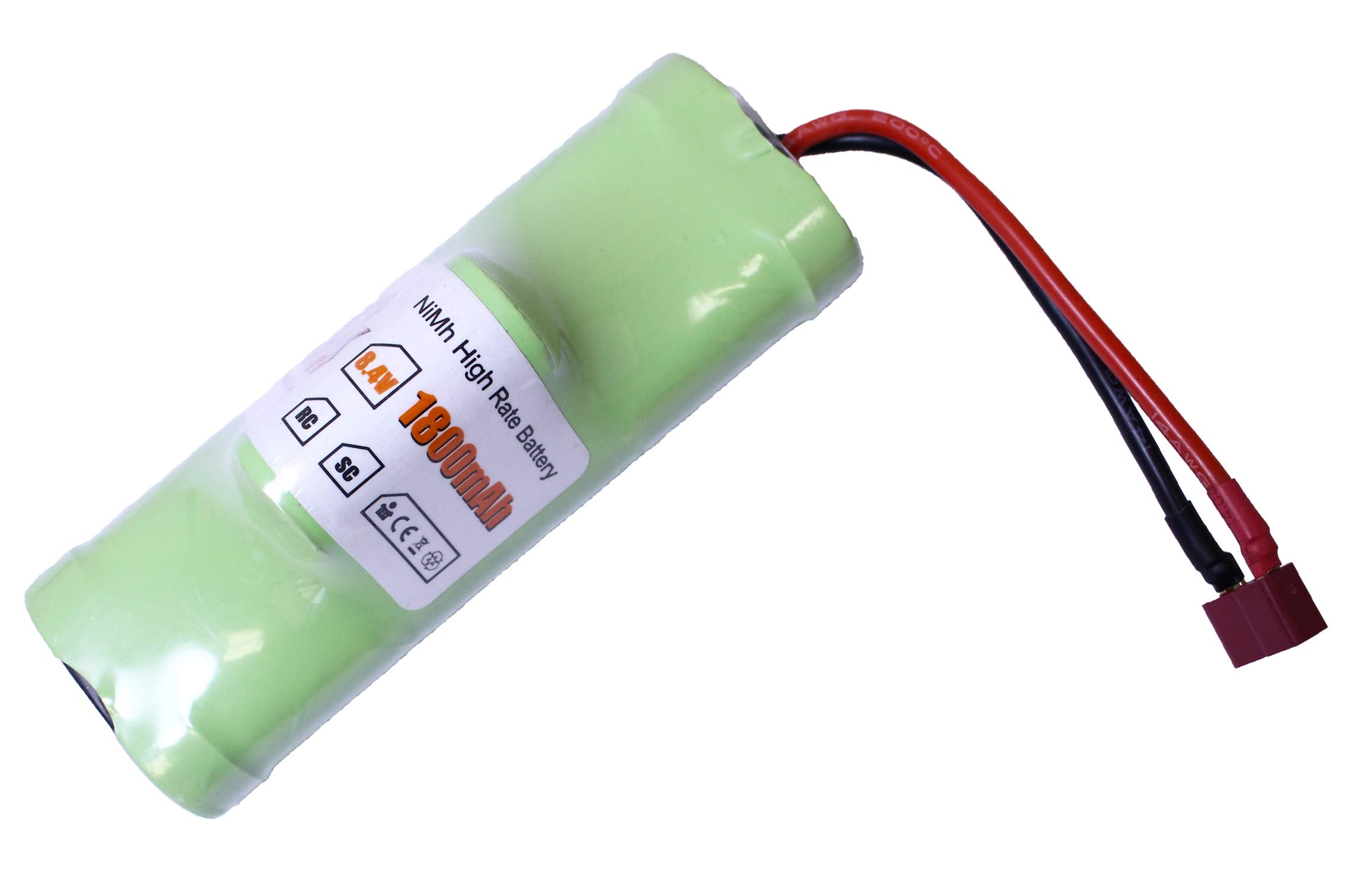 DHK Hobby H125 7-Cell (8.4V) SC 1800mAh NiMh Battery (T-Connector)