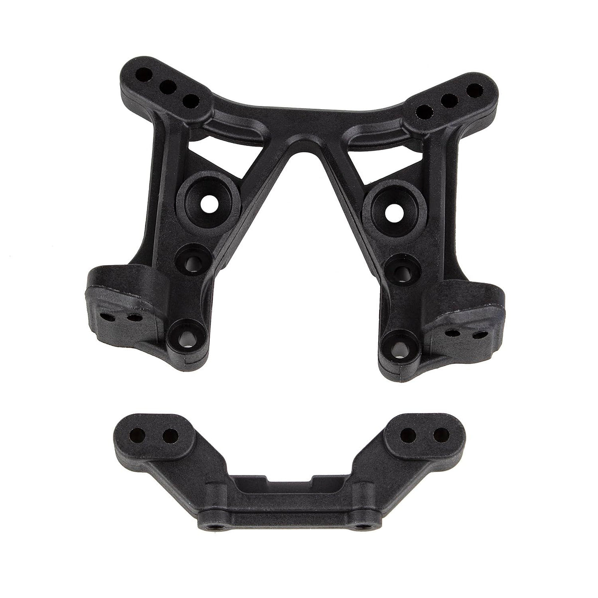 Team Associated 72038 DR10M Front Shock Tower and Rear Ballstud Mount