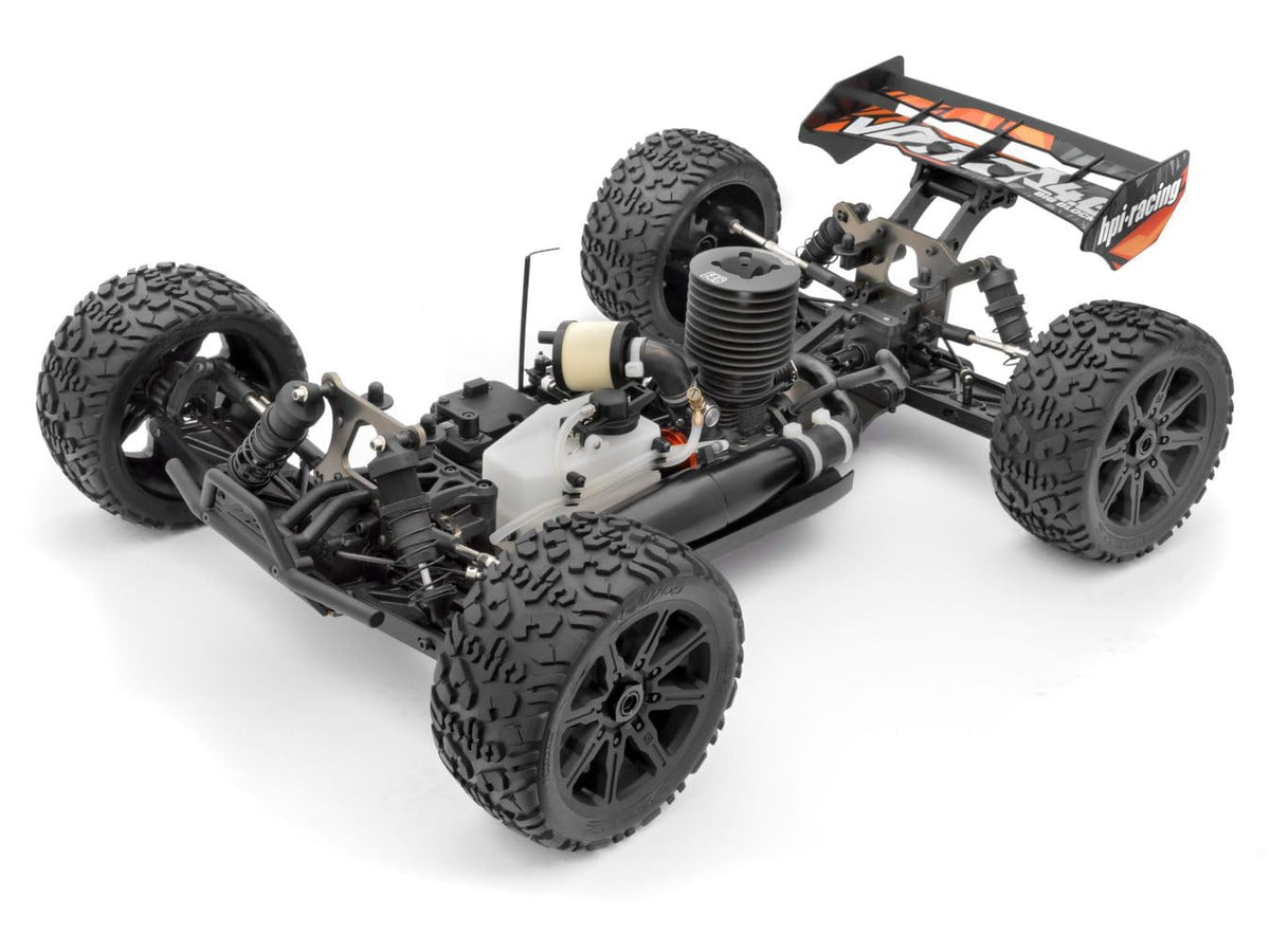HPI Racing 160180 Vorza 4.6 Truggy, 1/8 4WD RTR Big Block Nitro w/2.4Ghz Radio