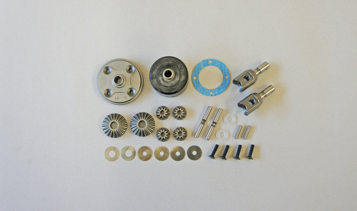 Mugen Seiki Racing E2257 H.T. Front / Rear Differential Set 44T X8