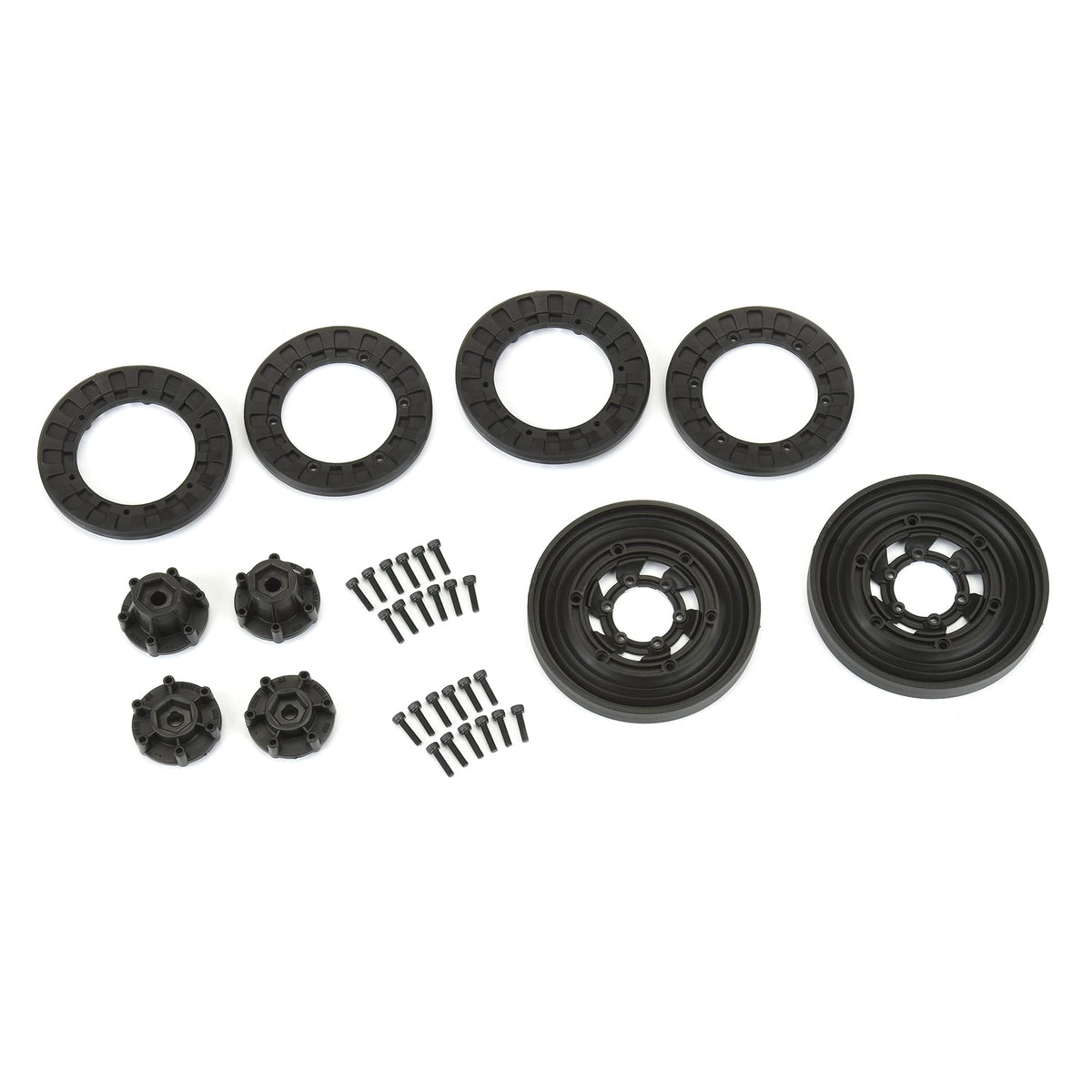 Pro-Line 278903 Vice CrushLock 2.6" Black/Black 6x30 Wheels F/R