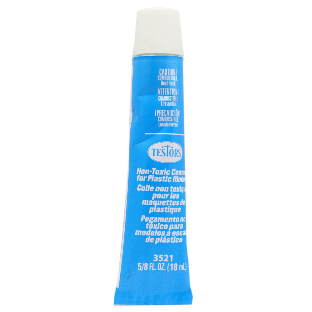 Testors 3521X Non-Toxic Plastic Cement, 5/8 oz