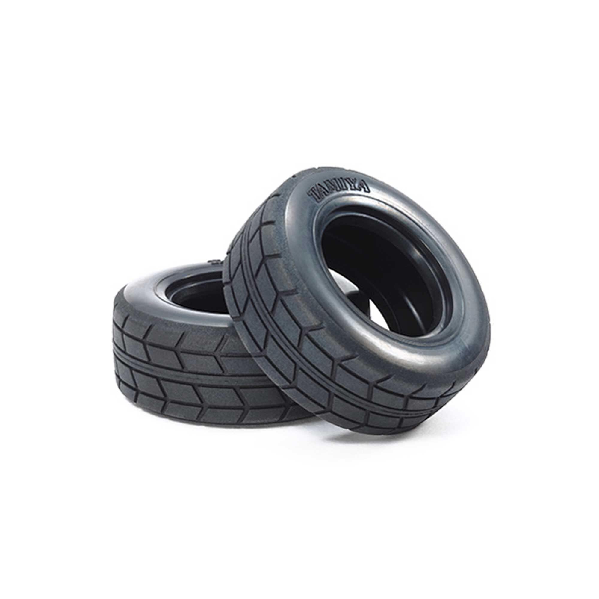 Tamiya 51589 On Road Racing Truck Tires (2):TT-01 E, TT-02