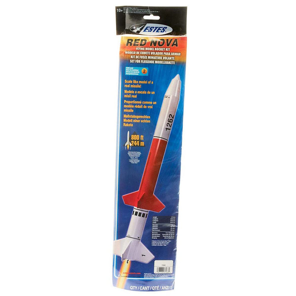 Estes 7266 Red Nova Rocket Kit Skill Level 2