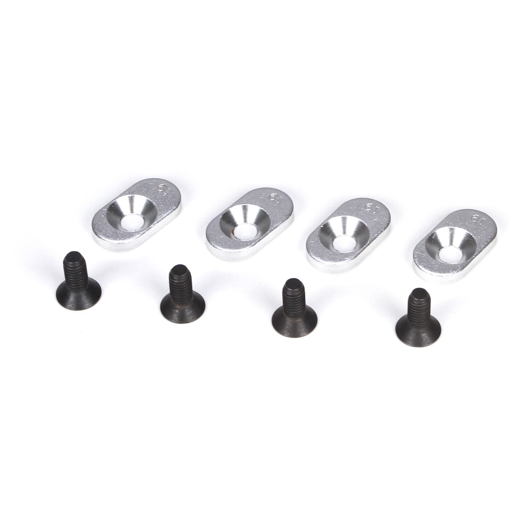 Losi LOSB5802 Engine Mount Inserts & Screws, 20T (4): 5IVE-T