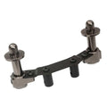 Integy C31305GREY Billet Mach FR Body Mount Set: Vorteks 4X4 3S BLX