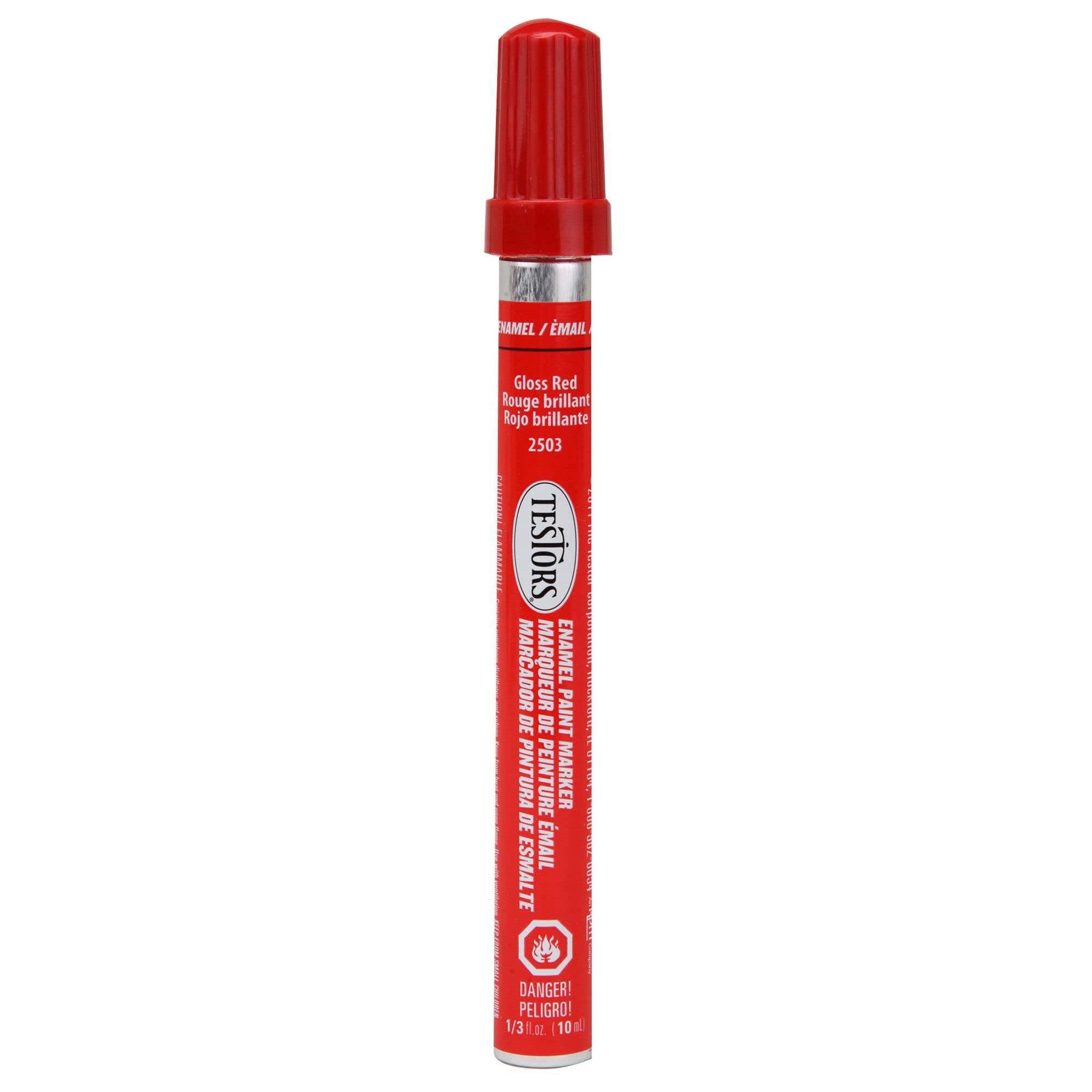 Testors 2503 Enamel Paint Marker (1), Gloss Red
