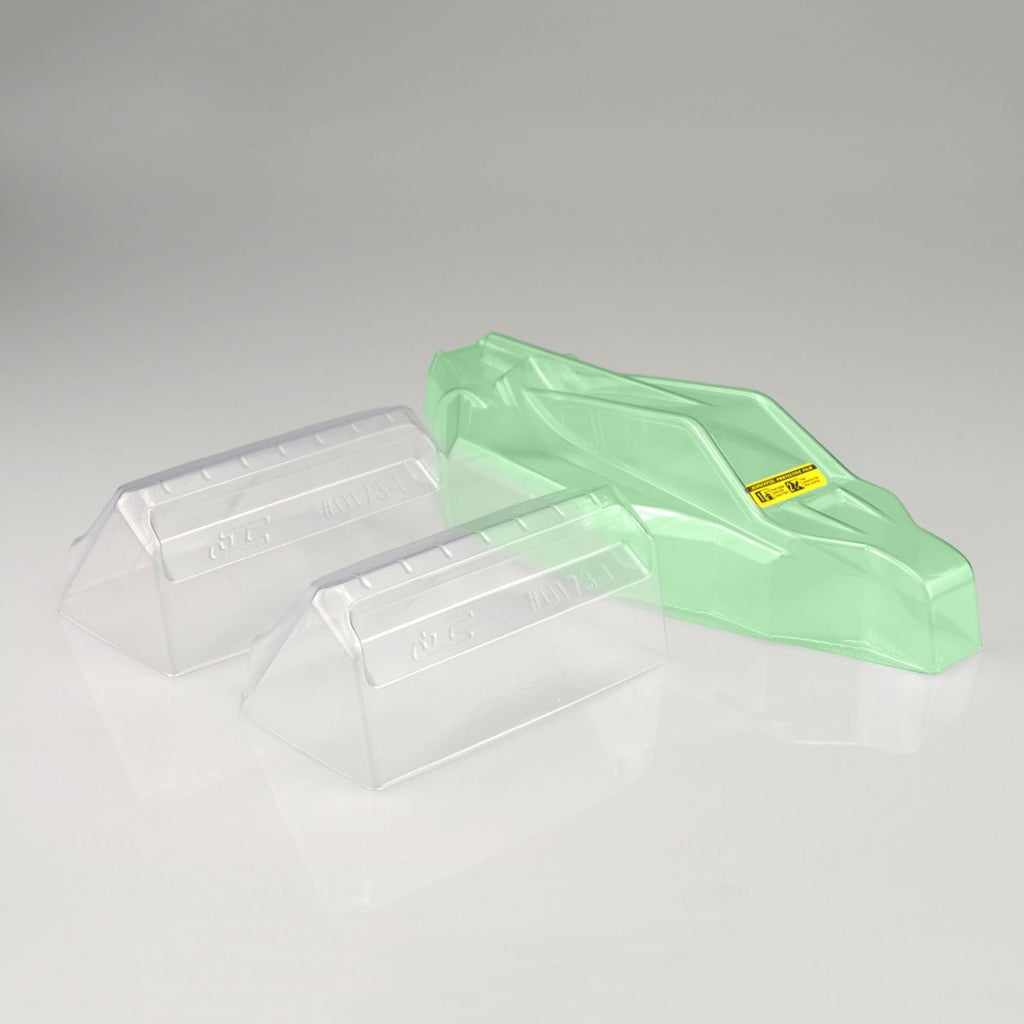 J Concepts JCO0341L P2 High-Speed Clear Body w/Aero Wing, LTWT :B6,B6D