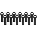 RPM 80512 Long Rod Ends (12), Black: Traxxas 1/10 Slash 4x4