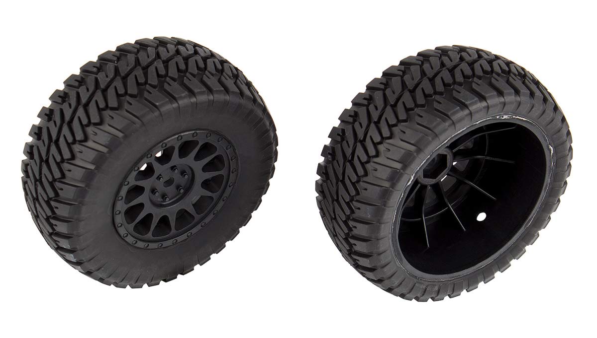 Team Associated 71044 Multi-terrain Tires and Method Wheels, mounted