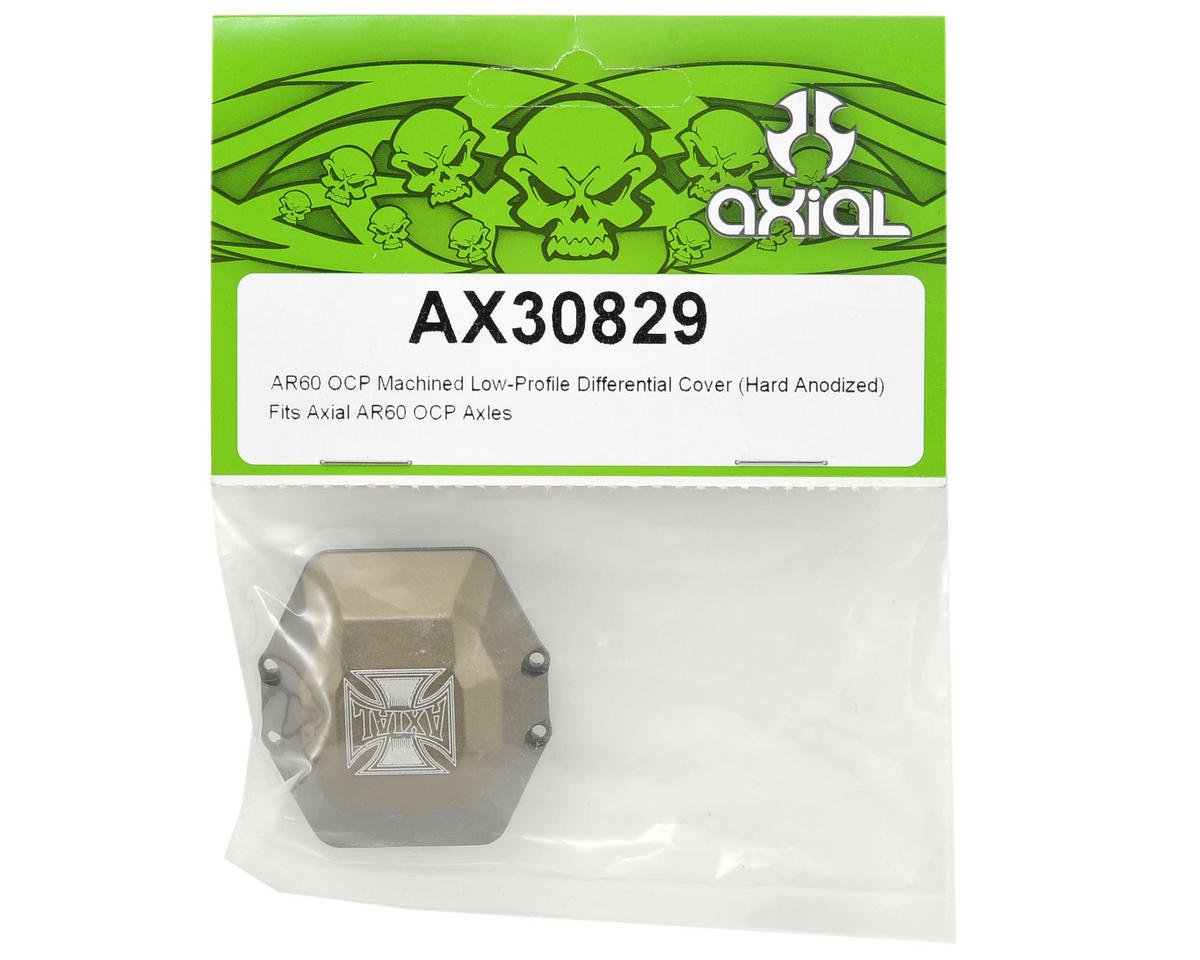 Axial AX30829 AR60 OCP Machined Low-Pro Diff Cover: 1/10 Yeti/Wraith/RR10