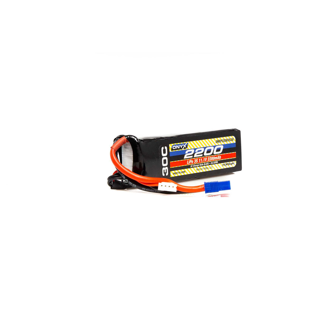 Onyx ONXP22003S30 2200mAh 3S 11.1V 30C LiPo, EC3