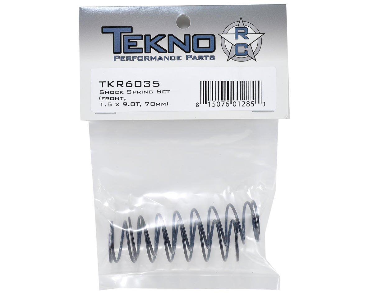 Tekno 6035 Shock Spring Set Front 1.5x9.0T 70mm EB48