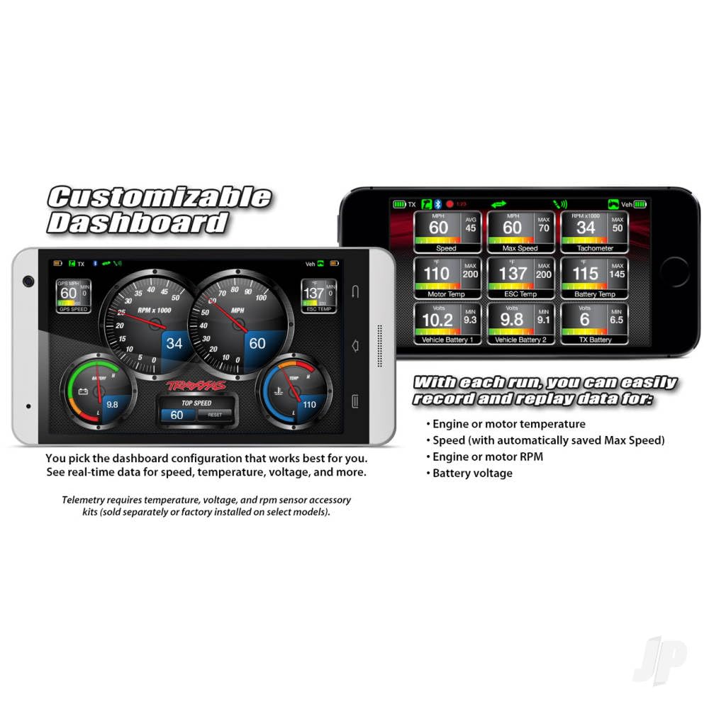 Traxxas 6551X Telemetry GPS Module 2.0, TQi Radio (Use with #6551X Mod)