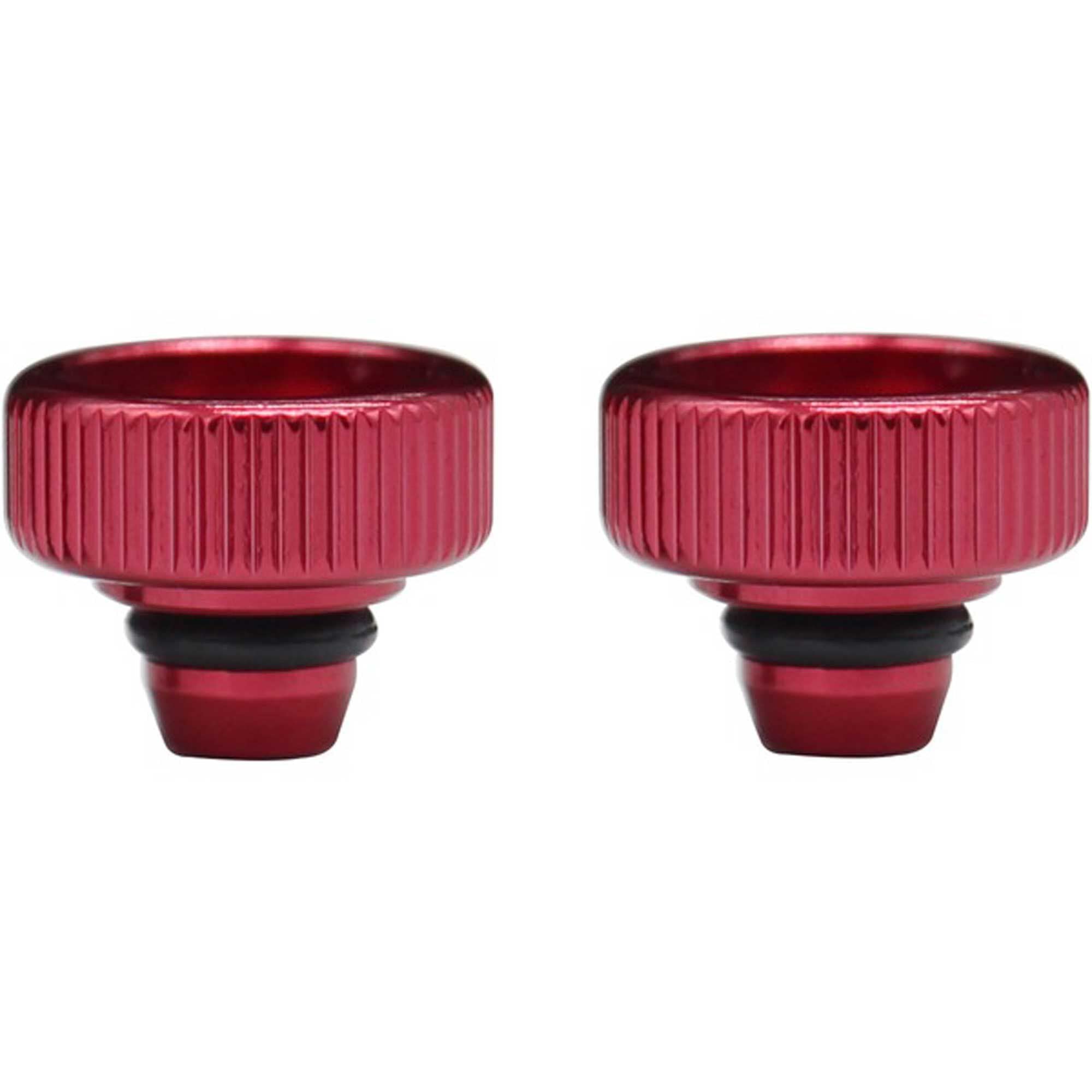 Hot Racing RCSB126M02 Battery Strap Thumb Nuts B5 B5m B6, Red