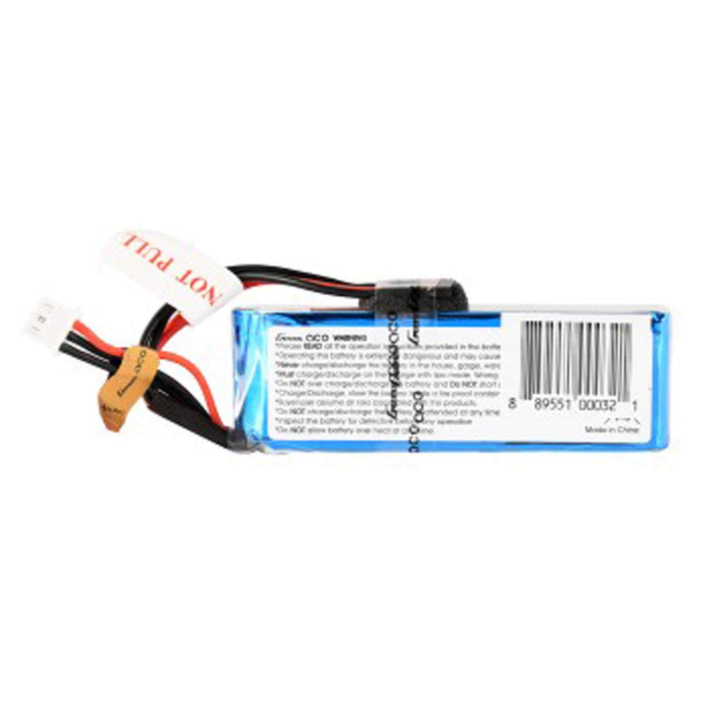 Gens Ace 24002SRXJ 2400mAh 7.4V RX 2S1P Lipo Battery Pack w/ JST-SYP