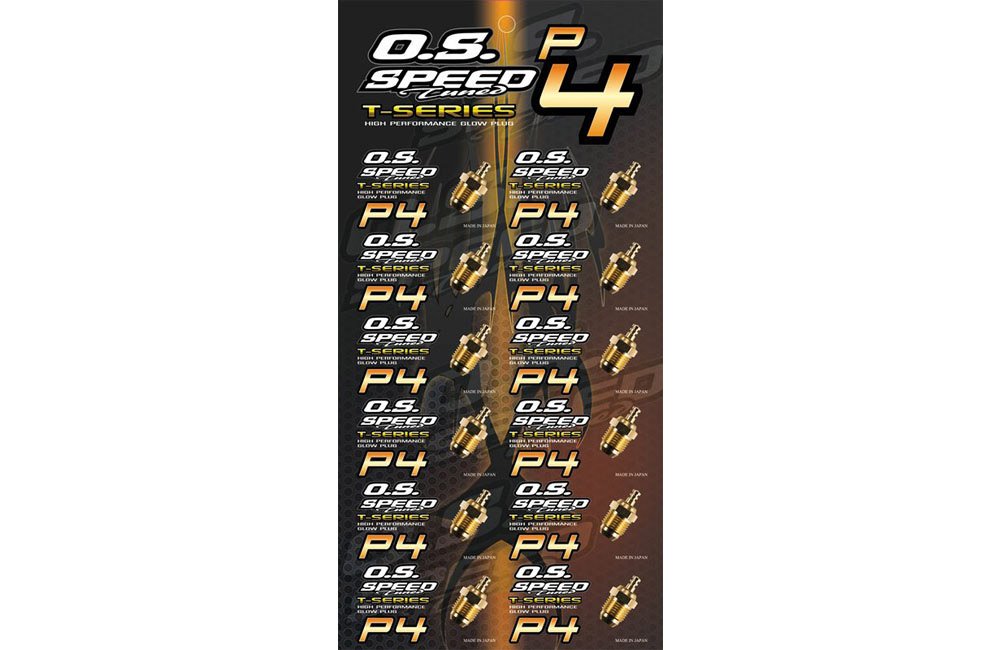 OS 71642730 Speed P4 Gold Super Hot Glow Plug